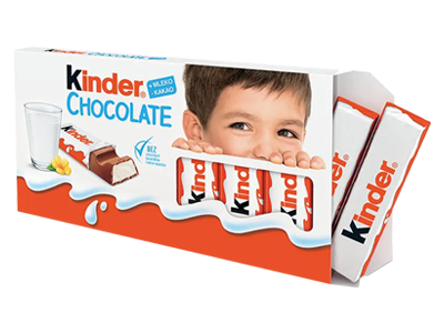 CZEKOLADKI KINDER CHOCOLATE 100G CZEKOLADKI KINDER CHOCOLATE 100G