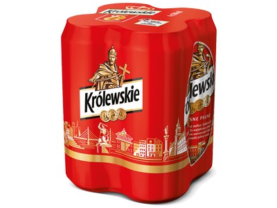 PIWO KRÓLEWSKIE 4-PAK 500ML PIWO KRÓLEWSKIE 4-PAK 500ML