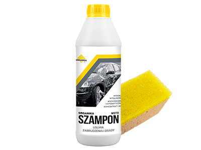 SZAMPON ORGANIKA + GĄBKA SZAMPON ORGANIKA + GĄBKA