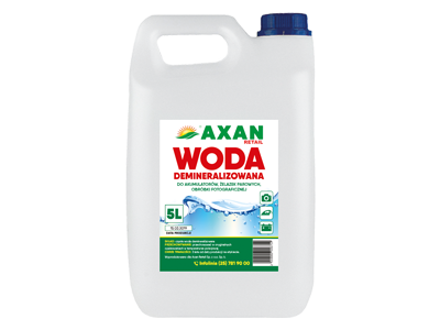 WODA DEMINERALIZOWANA WODA DEMINERALIZOWANA